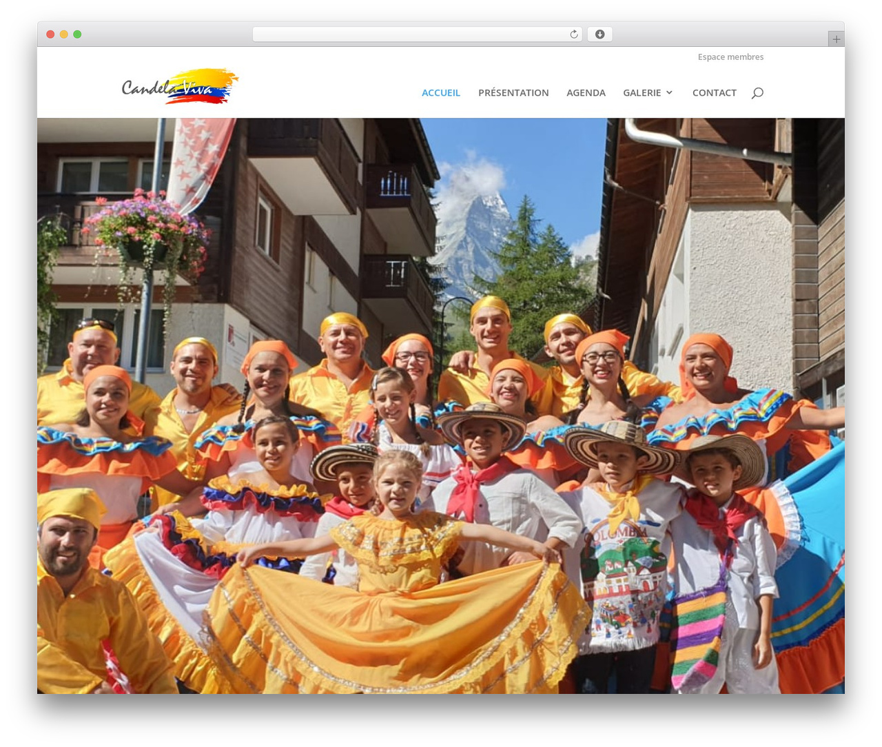 Divi WordPress theme - candelaviva.ch