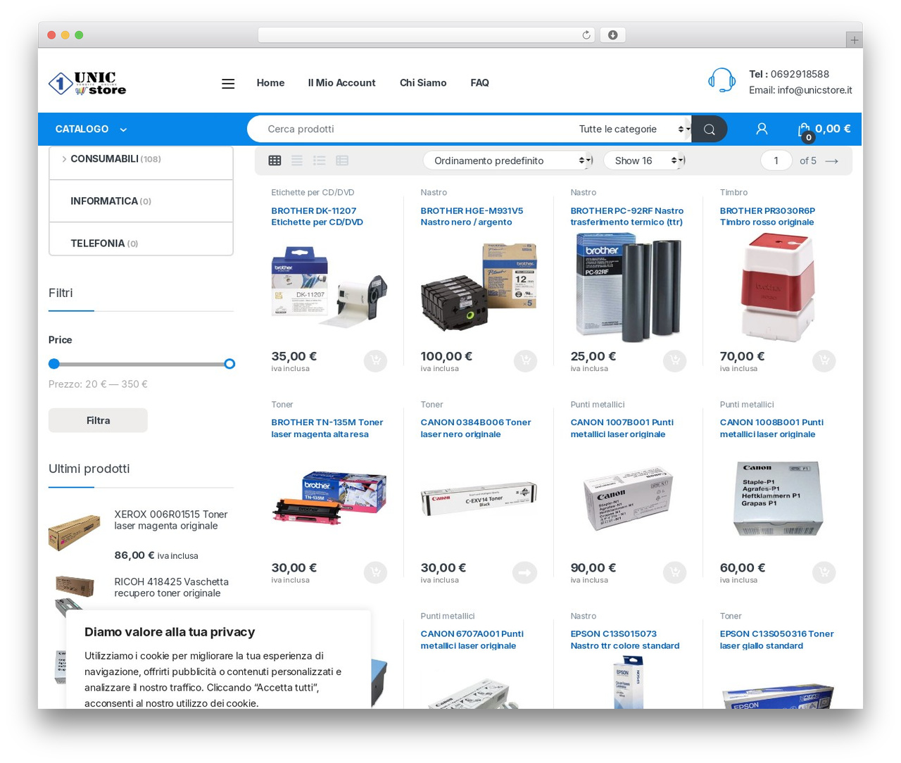 Electro Child WordPress theme - unicstore.it Electro Child WordPress theme - unicstore.it