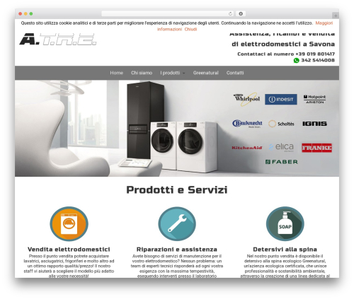 Ginger Theme WordPress theme - elettrodomesticisavona.com