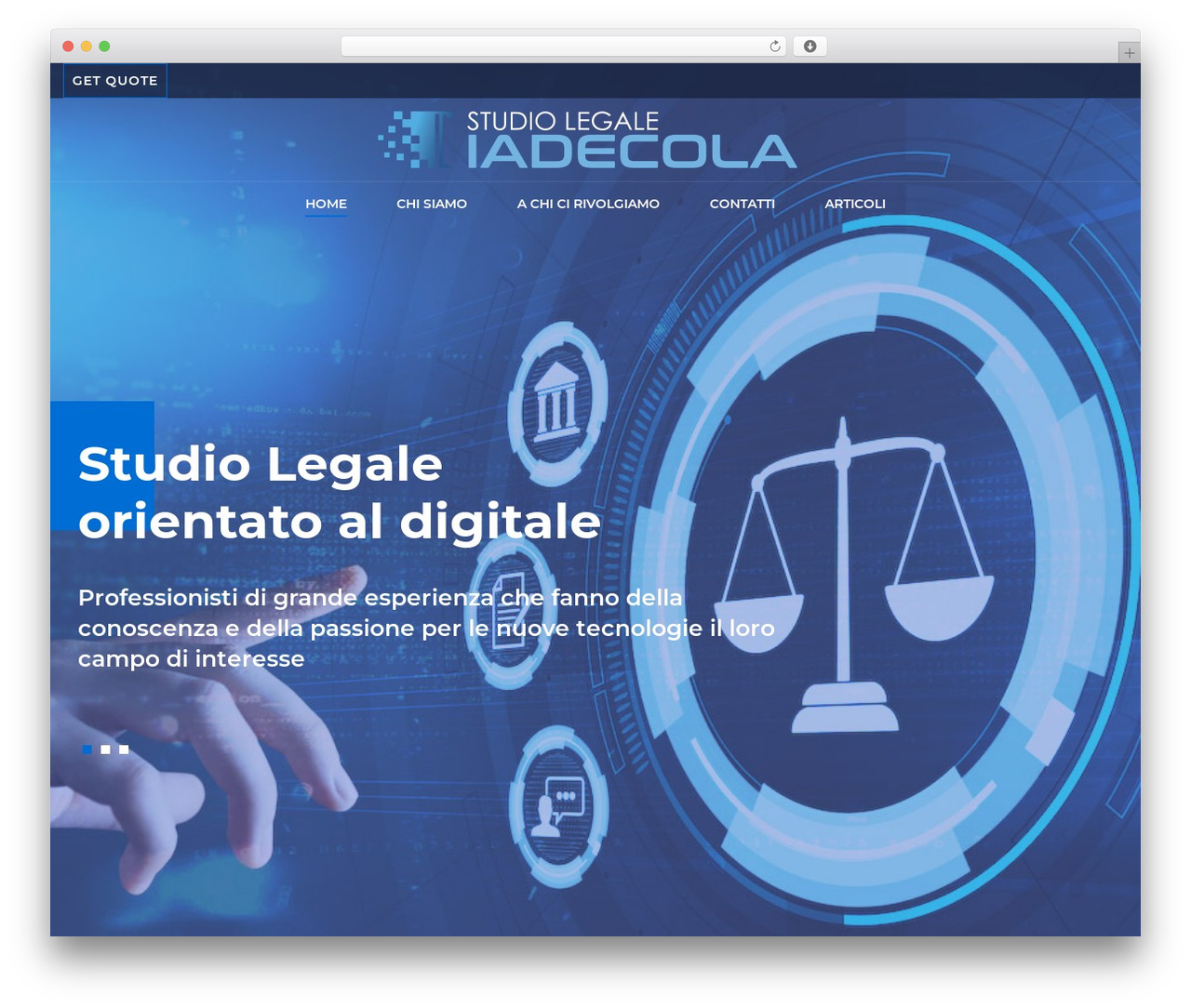 Goldenblatt WordPress theme - studioiadecola.it Goldenblatt WordPress theme - studioiadecola.it