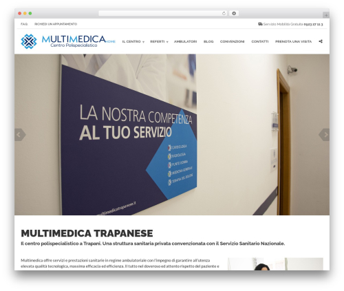 HealthFlex WordPress theme - multimedicatrapanese.it
