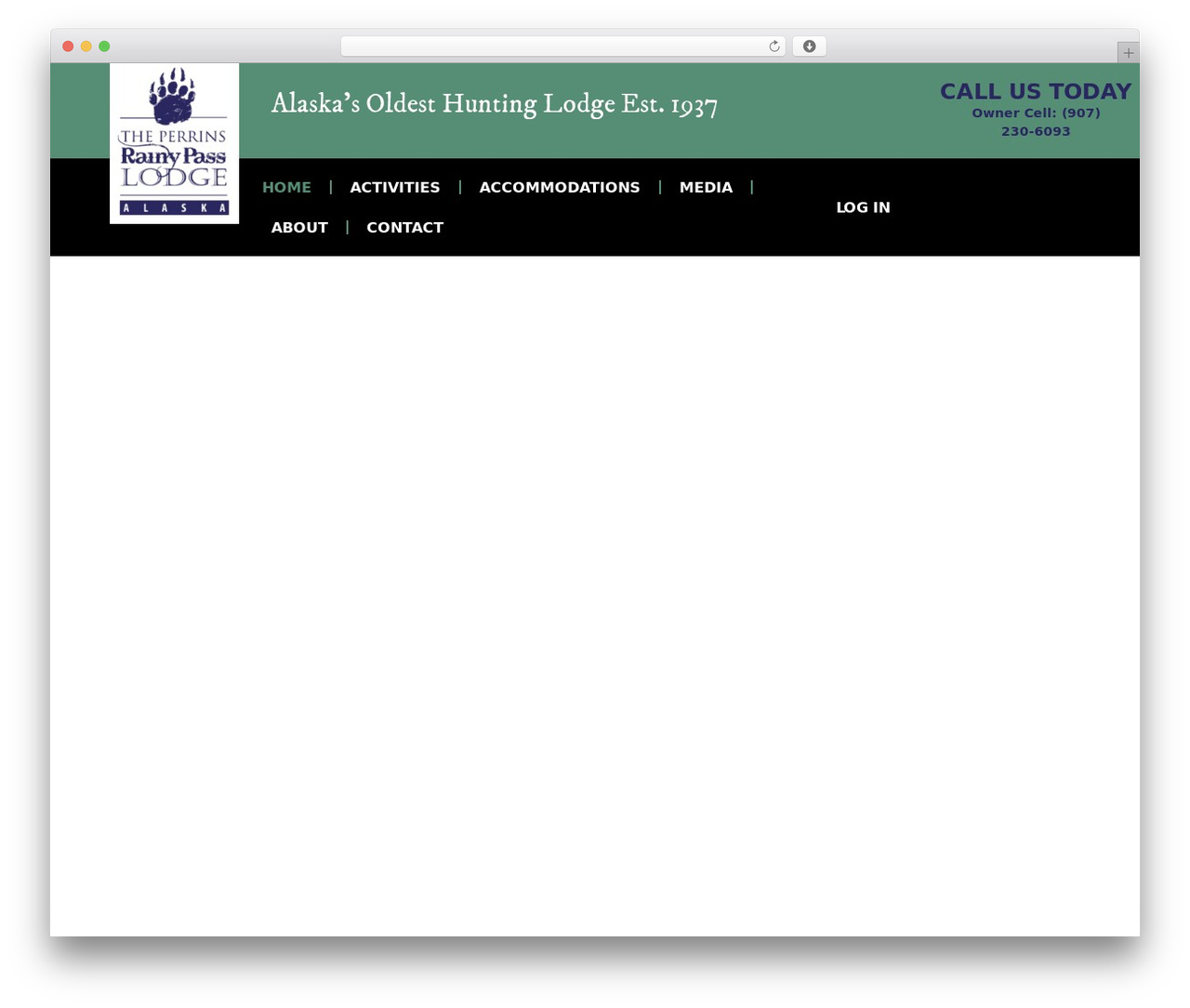 Hello Elementor theme WordPress - theperrinsrainypasslodge.com