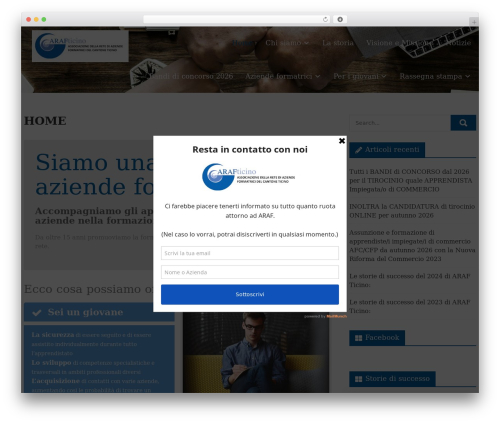 Learning Point Lite free WordPress theme - araf.ch