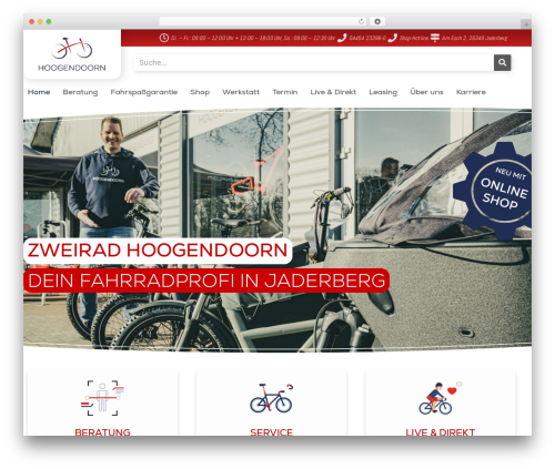 mb-elementor best WordPress theme - zweirad-hoogendoorn.de