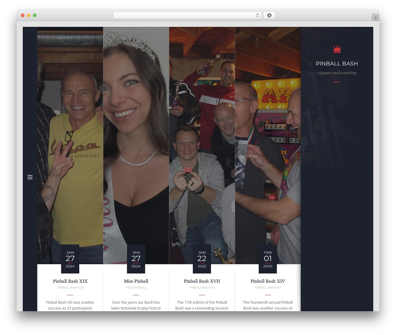 Munich WordPress theme - pinballbash.org Munich WordPress theme - pinballbash.org
