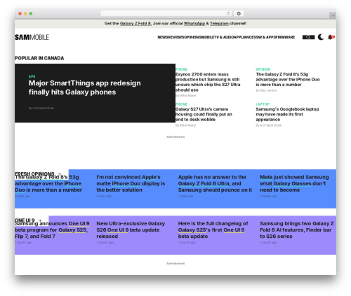 Sam releases WordPress plugin - www.sammobile.com