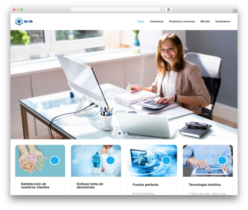 Shuttle theme WordPress - ariasoluciones.com