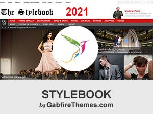 stylebook WordPress theme by Gabfire Themes