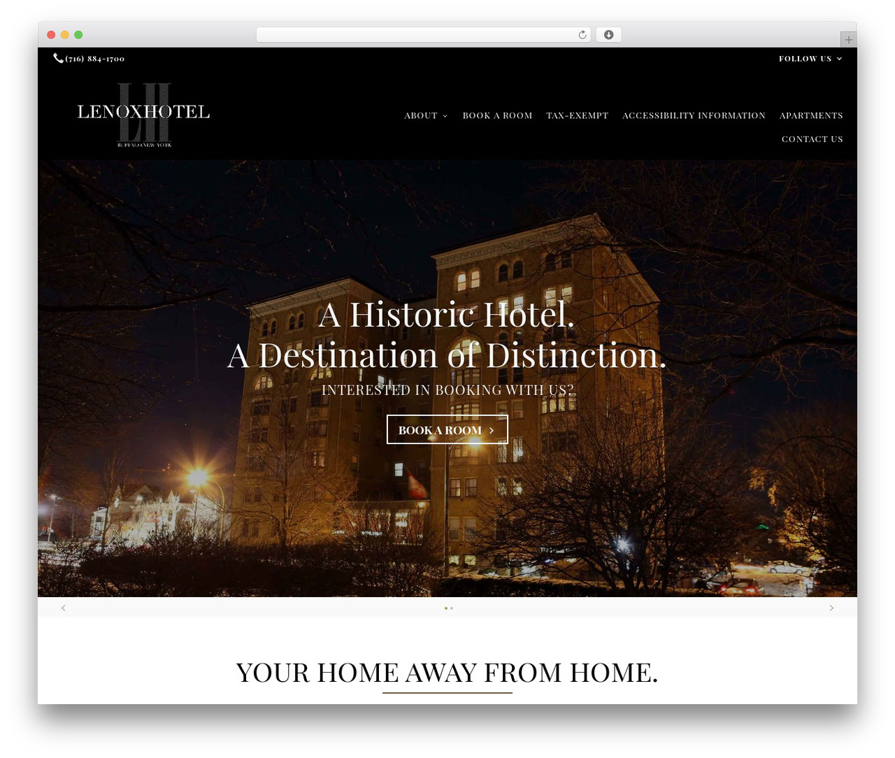 Theme WordPress Beacon Theme - lenoxhotelandsuites.com
