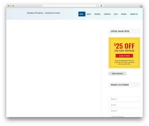 Termosolar theme WordPress - bradleysplumbingandheating.com