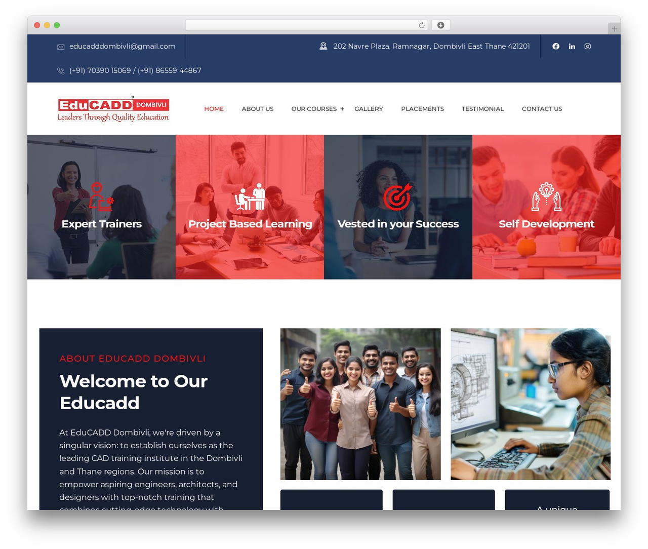 Theme WordPress Educavo - educadddombivli.com Theme WordPress Educavo - educadddombivli.com