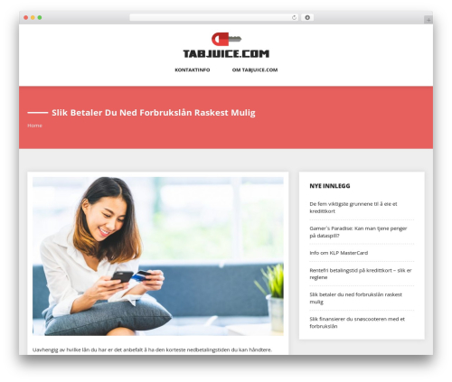 Theme WordPress Log Book - tabjuice.com Theme WordPress Log Book - tabjuice.com