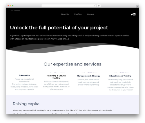 Web Development free WP theme - highwind.capital Web Development free WP theme - highwind.capital