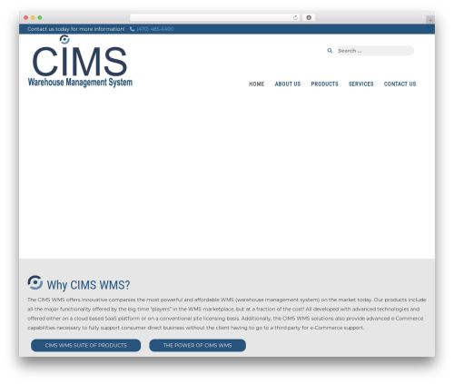 WordPress theme Your Web Layout - cloudimsystems.com WordPress theme Your Web Layout - cloudimsystems.com
