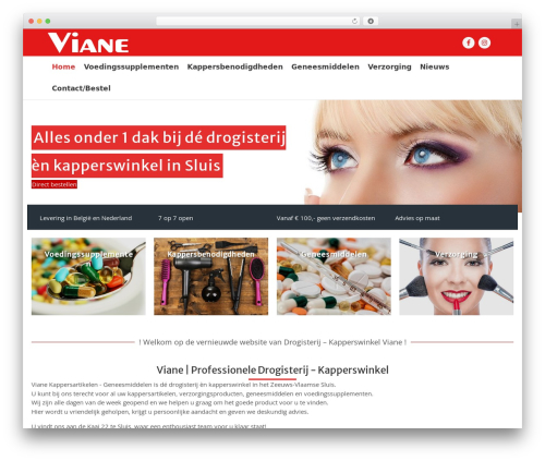 Contact Information Widget (contact-information-widget) free WordPress plugin - viane.nl