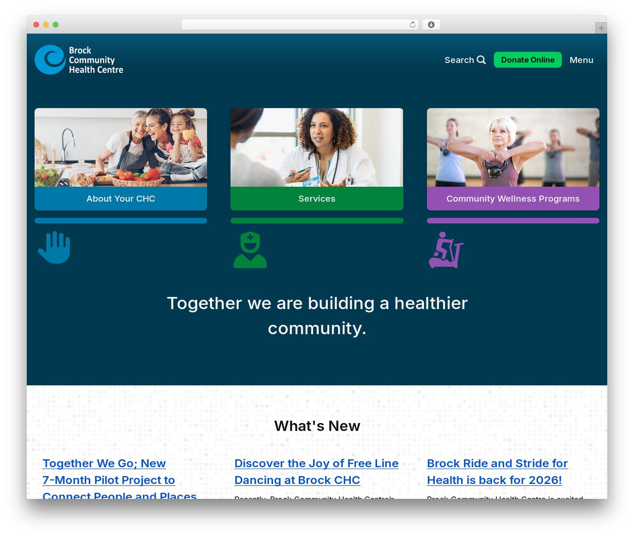 WordPress theme FP - brockchc.ca