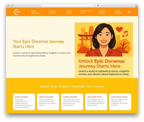 WordPress website theme DigitalPerformance - bexcred.com
