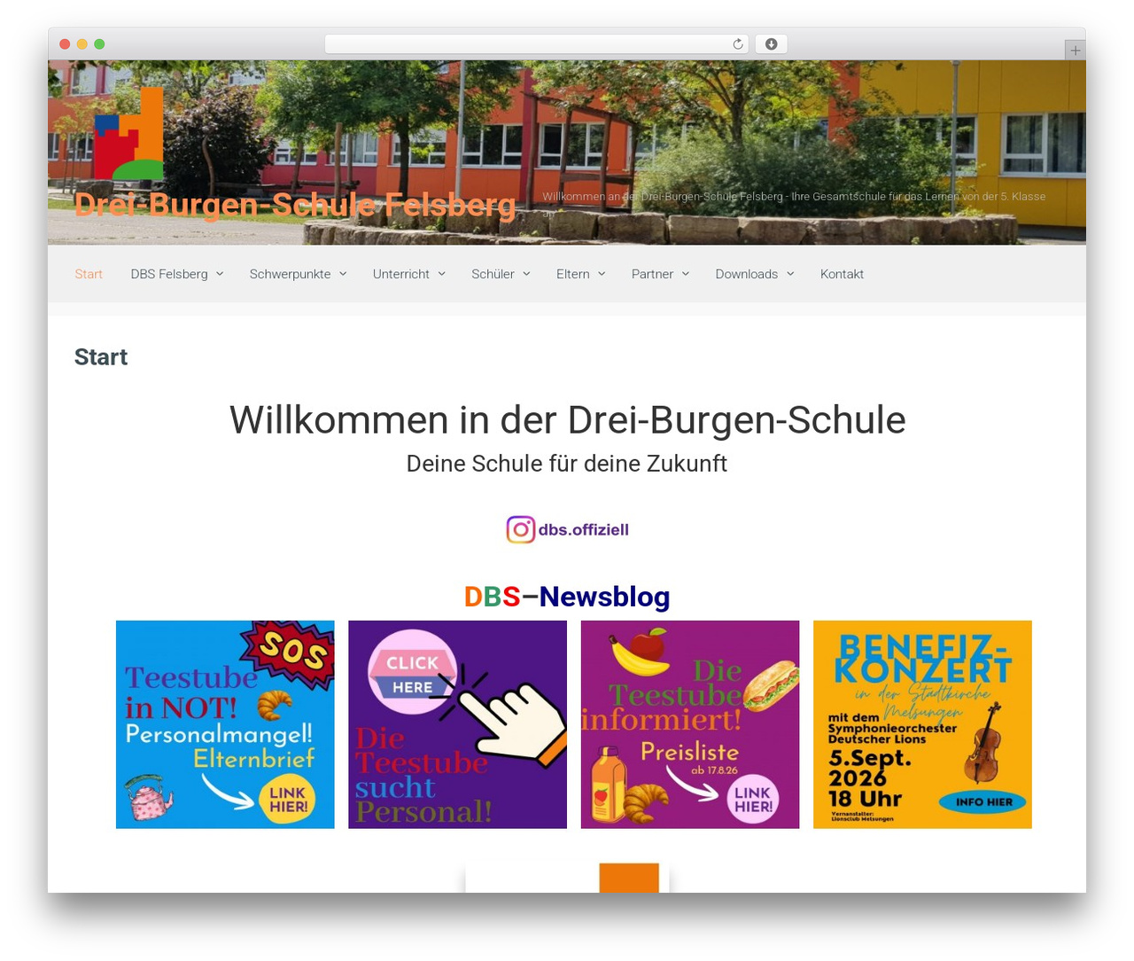 WordPress website theme evolve - drei-burgen-schule.de WordPress website theme evolve - drei-burgen-schule.de