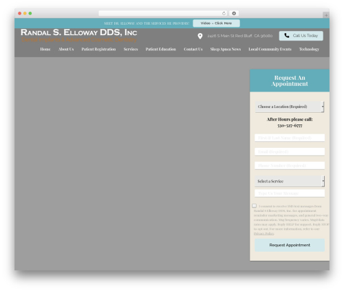 WP theme DoctorGenius Framework - drelloway.com