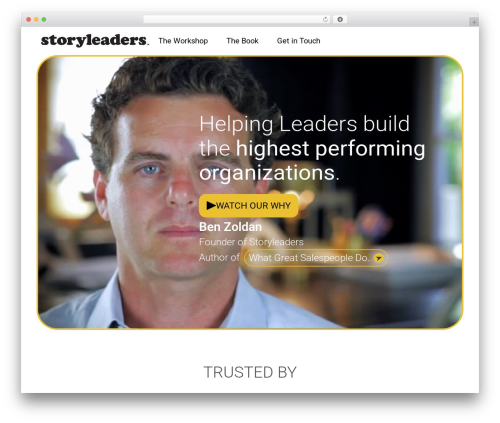 Smooth scrolling WordPress plugin - storyleaders.com