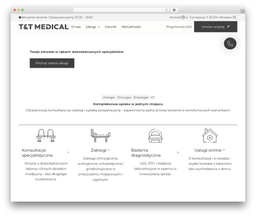 WP theme Proformat Theme - tt-medical.pl