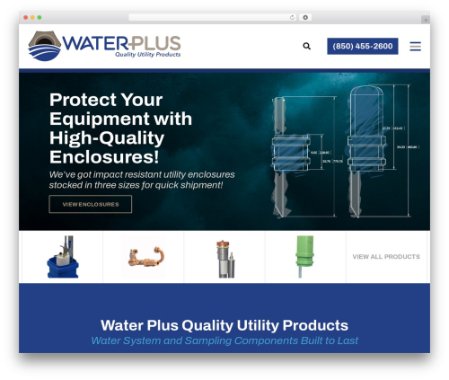 Hydration WordPress theme - waterpluscorp.com
