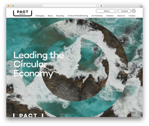 Theme WordPress pact Theme by Efront - pactgroup.com