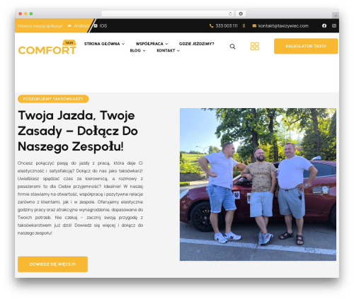 WordPress theme Conbix - taxizywiec.com