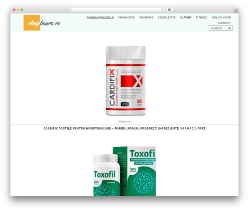 WordPress theme Genesis - ampbears.ro