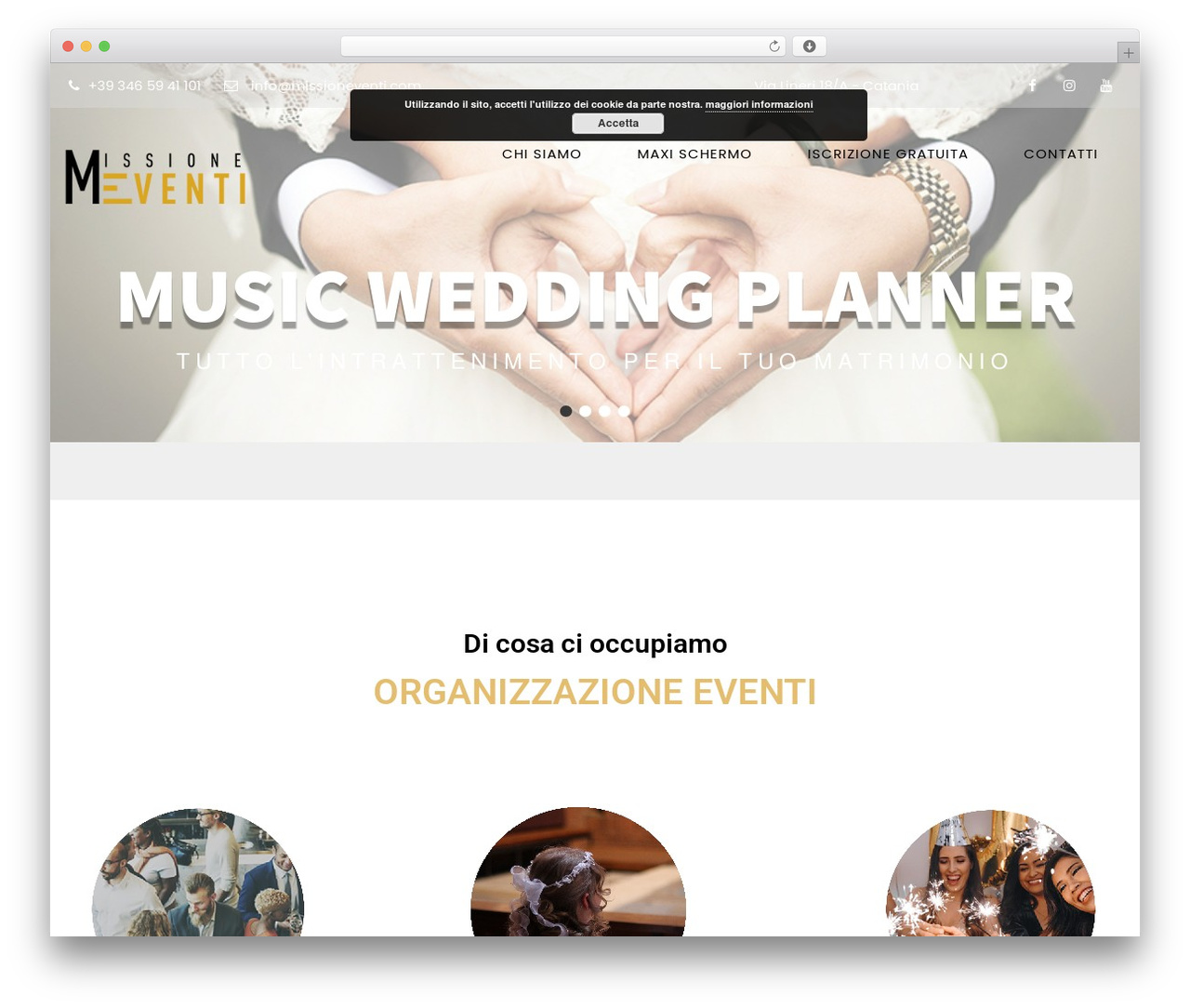 Event Planner WordPress theme - missioneventi.com Event Planner WordPress theme - missioneventi.com