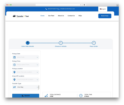 Ecab taxi booking manager WordPress plugin - transferttaxi.com