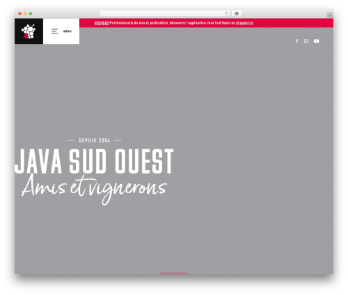 Java Sud Ouest top WordPress theme - java-sud-ouest.fr