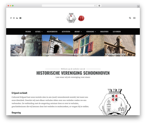 Theme WordPress Wikilogy - historischeverenigingschoonhoven.nl