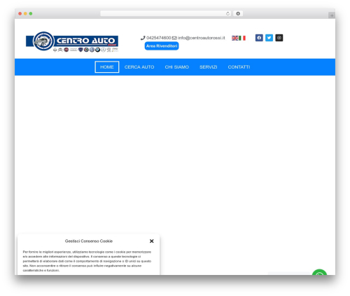 Vehica WordPress theme - centroautorossi.it
