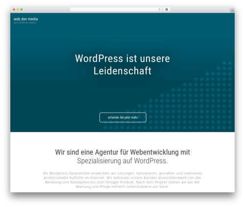 Web Dev Media WordPress Theme theme WordPress - web-dev-media.de