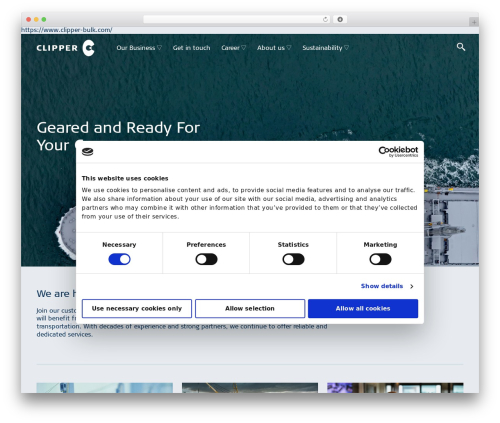 Clipper WordPress theme - clipper-bulk.com