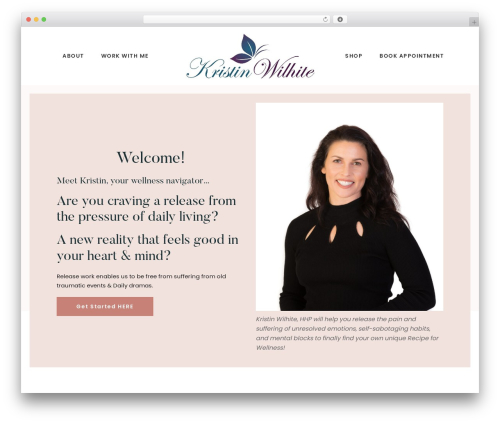 Coaching Plus theme WordPress - kristinwilhite.com