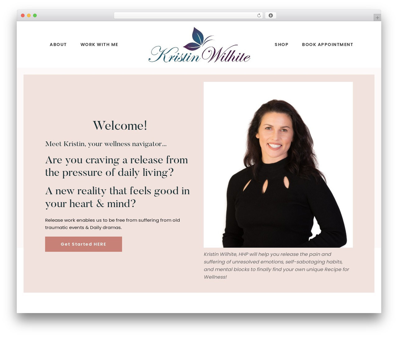 Coaching Plus theme WordPress - kristinwilhite.com