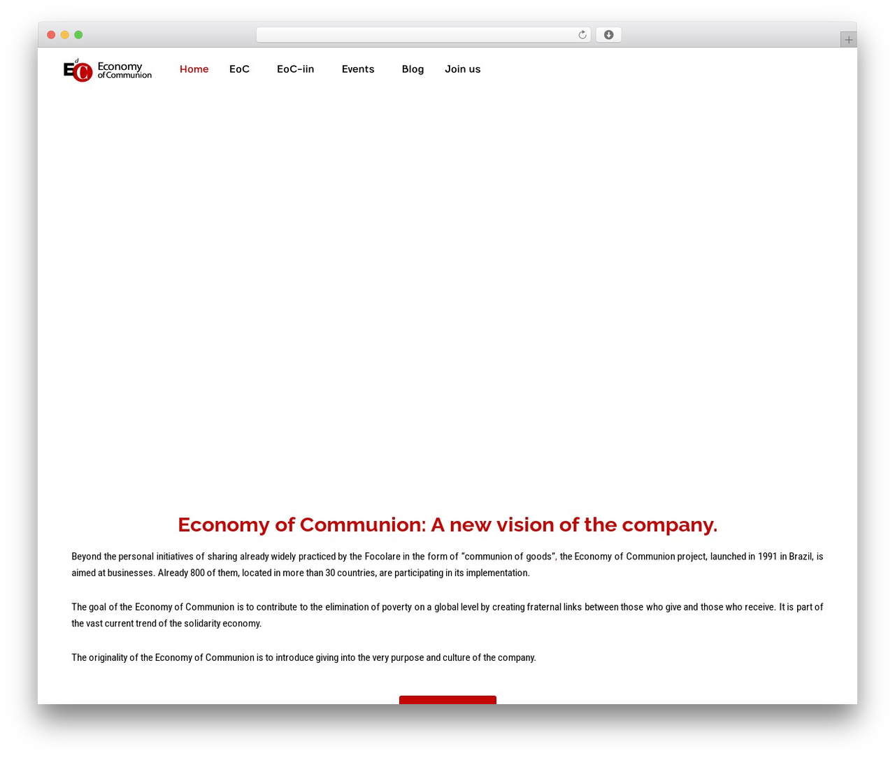 Evenio WordPress theme - eoc-africa.org