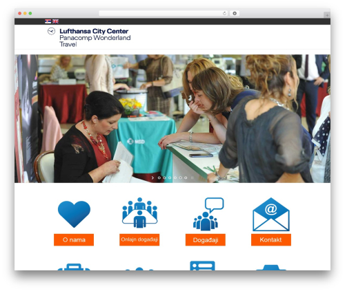 Nimva WordPress theme - panacomp-kongresi.net