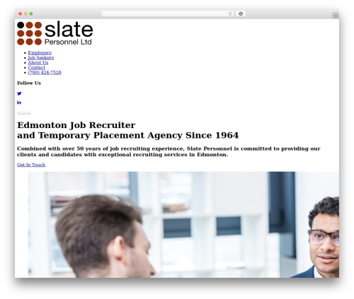 web3 theme WordPress - slatepersonnel.com