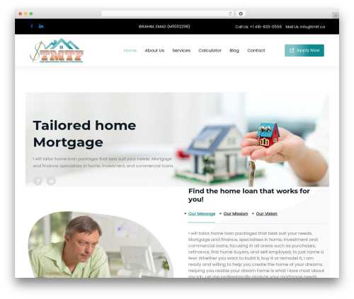 WordPress theme Levix - tmtf.ca