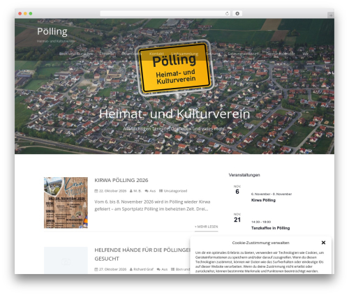 WordPress theme Optimizer PRO - poelling.bayern WordPress theme Optimizer PRO - poelling.bayern