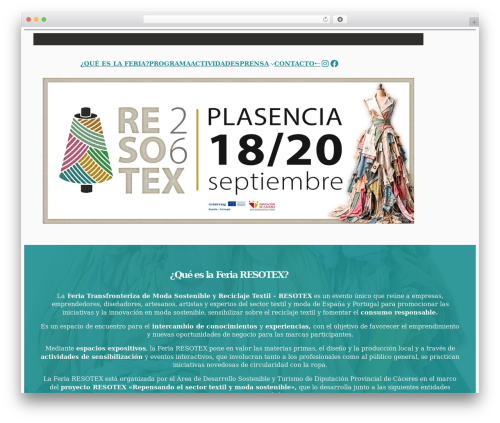 WordPress theme Programme - WordPress.com - feriaresotex.com