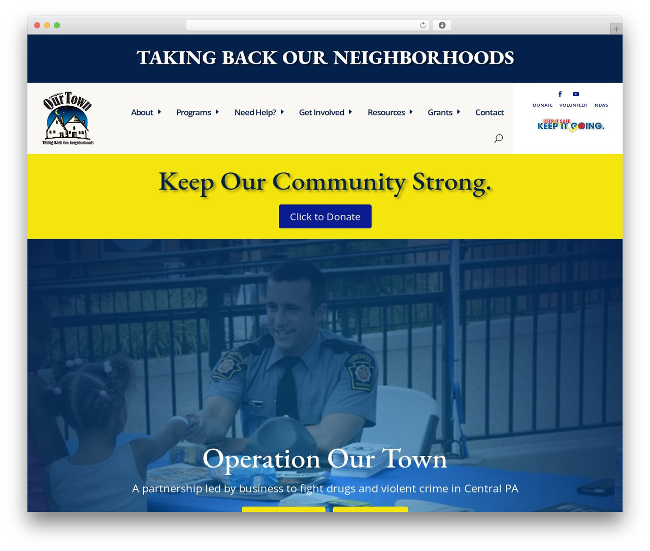 Chrysalis WordPress theme - operationourtown.org Chrysalis WordPress theme - operationourtown.org