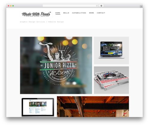 Studio Responsive WordPress Theme WordPress theme - madewithpixels.com