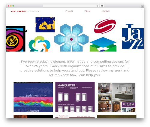 Theme WordPress Basic - simplified - tedchesky.com