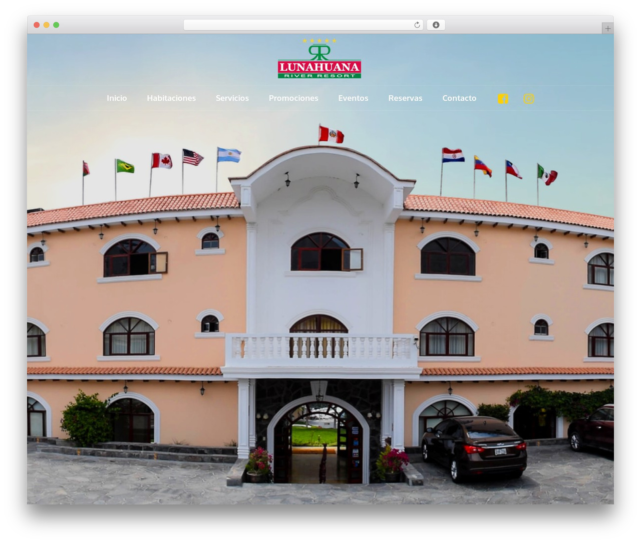 Theme WordPress Lambda - lunahuanariverresort.com