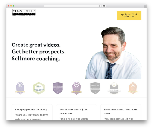 Simple text rotator WordPress plugin - clarkcooper.cc