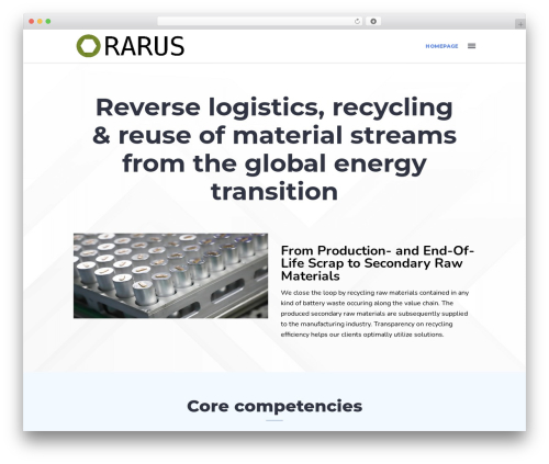 WordPress theme HouseMed - rarus-international.com
